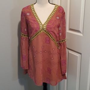 Orange and Pink Shirt